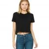 Bella + Canvas Flowy Cropped Tee
