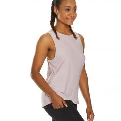 CLOTHING Marika Lunar Yoga Tank Heather Mauve Shadows