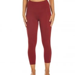 Balance Collection Eclipse Contender Yoga Capris Pomegrante
