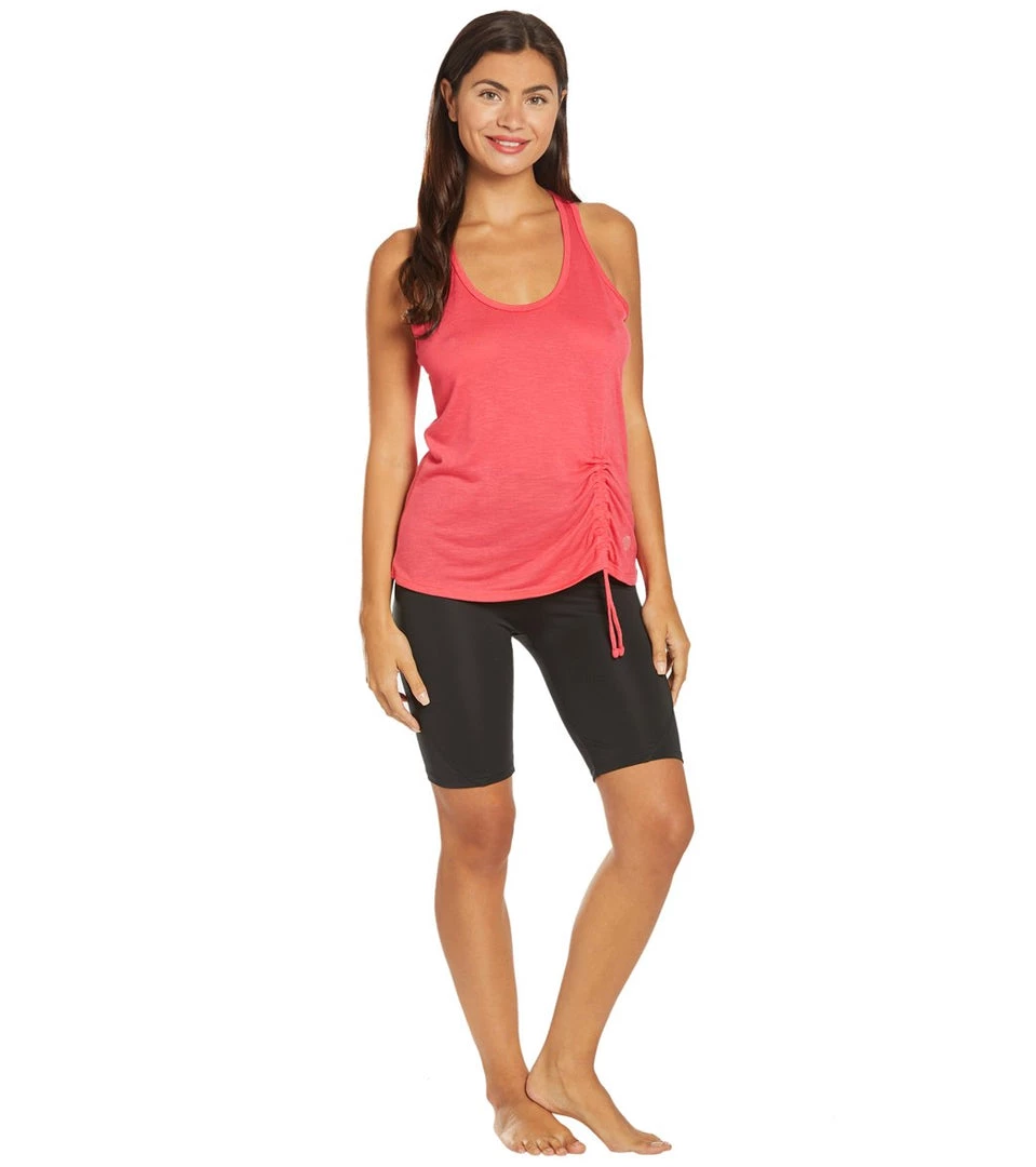 Balance Collection Cleo Cinch Yoga Tank Sassy Coral CLOTHING 6 Balance Collection Cleo Cinch Yoga Tank Sassy Coral CLOTHING