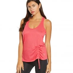 Balance Collection Cleo Cinch Yoga Tank Sassy Coral CLOTHING 15 Balance Collection Cleo Cinch Yoga Tank Sassy Coral CLOTHING
