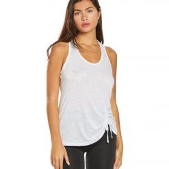 Balance Collection Cleo Cinch Yoga Tank White