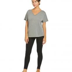 Bella + Canvas Slouchy V-Neck Tee Grey Triblend CLOTHING