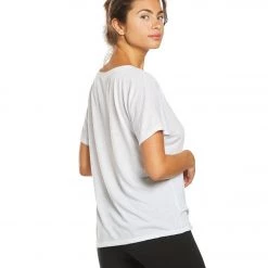 CLOTHING Bella + Canvas Slouchy V-Neck Tee White