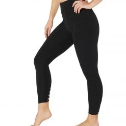 Beyond Yoga Spacedye Bright Side High Waisted 7/8 Yoga Leggings Darkest Night CLOTHING