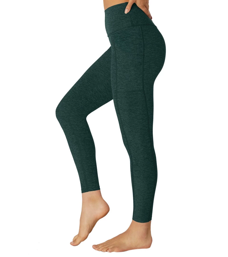 NEW ARRIVALS Beyond Yoga Spacedye Out Of Pocket High Waisted 7/8 Yoga Leggings Hunter Green/Nocturnal Navy 7 NEW ARRIVALS Beyond Yoga Spacedye Out Of Pocket High Waisted 7/8 Yoga Leggings Hunter Green/Nocturnal Navy