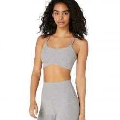 CLOTHING Beyond Yoga Spacedye Home Run Yoga Sports Bra Silver Mist