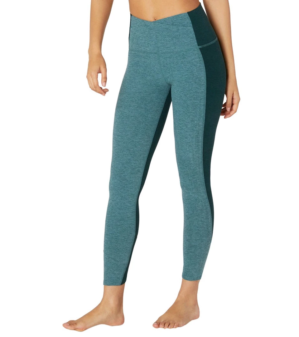 Beyond Yoga Spacedye Home Run High Waisted 7/8 Yoga Leggings Wild Sage/Deep Sage CLOTHING 4 Beyond Yoga Spacedye Home Run High Waisted 7/8 Yoga Leggings Wild Sage/Deep Sage CLOTHING