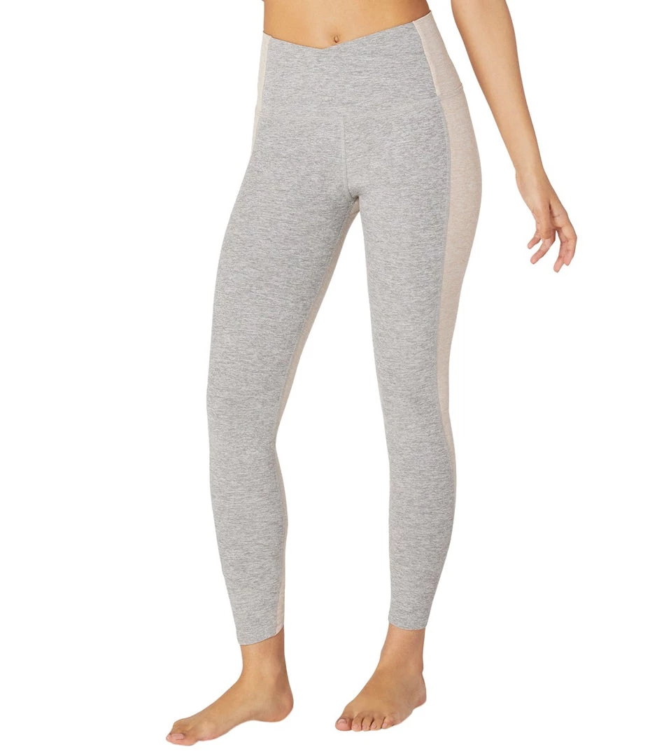 Beyond Yoga Spacedye Home Run High Waisted 7/8 Yoga Leggings Silver Mist 4 Beyond Yoga Spacedye Home Run High Waisted 7/8 Yoga Leggings Silver Mist