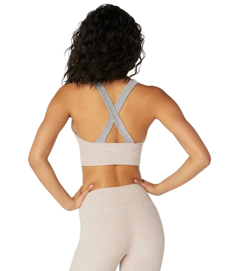 Beyond Yoga Spacedye Day One Cropped Yoga Tank Sand Swept/Desert Suede CLOTHING 3 Beyond Yoga Spacedye Day One Cropped Yoga Tank Sand Swept/Desert Suede CLOTHING