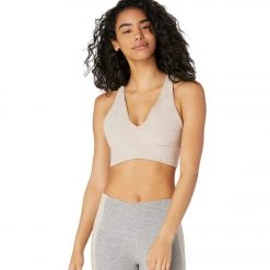 Beyond Yoga Spacedye Day One Cropped Yoga Tank Sand Swept/Desert Suede CLOTHING