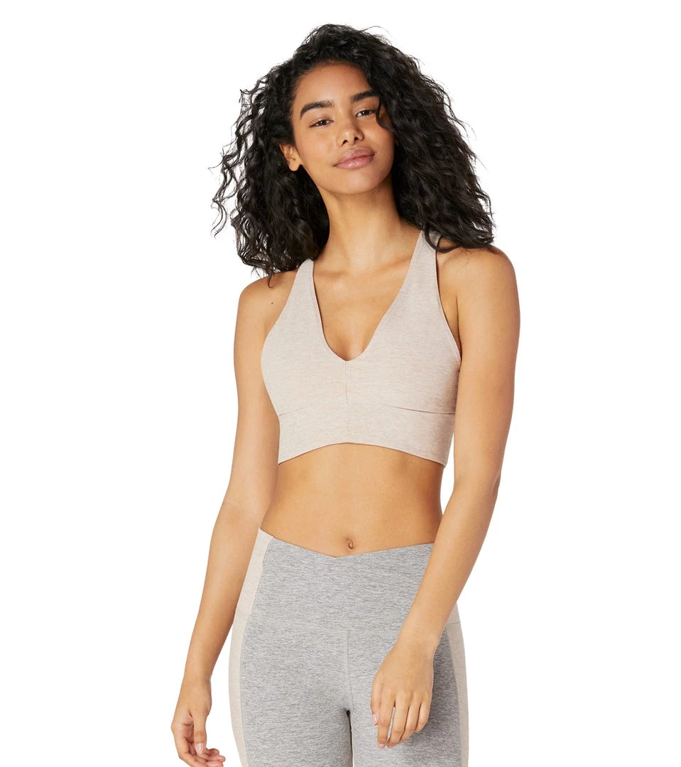 Beyond Yoga Spacedye Day One Cropped Yoga Tank Sand Swept/Desert Suede CLOTHING 4 Beyond Yoga Spacedye Day One Cropped Yoga Tank Sand Swept/Desert Suede CLOTHING