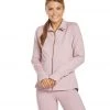 CLOTHING Balance Collection Full Zip After Yoga Jacket Mauve Shadows