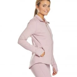 CLOTHING Balance Collection Full Zip After Yoga Jacket Mauve Shadows 10 CLOTHING Balance Collection Full Zip After Yoga Jacket Mauve Shadows