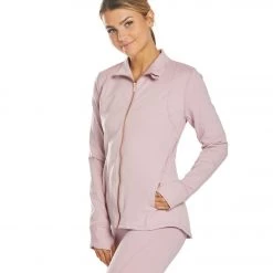 CLOTHING Balance Collection Full Zip After Yoga Jacket Mauve Shadows 13 CLOTHING Balance Collection Full Zip After Yoga Jacket Mauve Shadows