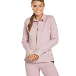 CLOTHING Balance Collection Full Zip After Yoga Jacket Mauve Shadows 15 CLOTHING Balance Collection Full Zip After Yoga Jacket Mauve Shadows