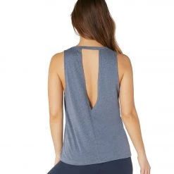 CLOTHING Beyond Yoga Boyfriend Jersey V-Neck Yoga Tank