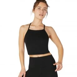 Beyond Yoga Step Beyond Cropped Yoga Tank