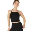 CLOTHING Beyond Yoga Step Beyond Cropped Yoga Tank Black