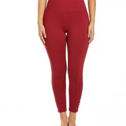 CLOTHING Balance Collection Aiden Yoga Leggings Biking Red