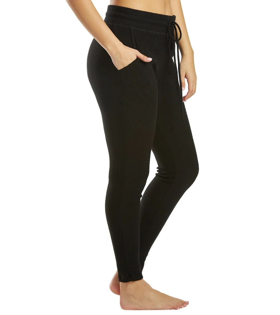 CLOTHING Beyond Yoga Your Line Midi Sweatpant Yoga Joggers Black 4 CLOTHING Beyond Yoga Your Line Midi Sweatpant Yoga Joggers Black