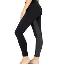 CLOTHING Beyond Yoga Tonal Block Foldover Sweatpant Yoga Joggers Black