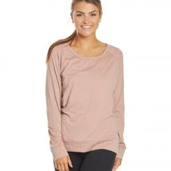 Balance Collection Lively Layering Yoga Top Heather Nostalgia Rose