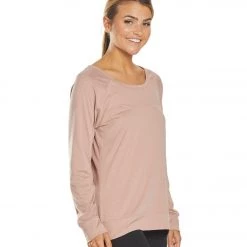 Balance Collection Lively Layering Yoga Top Heather Nostalgia Rose