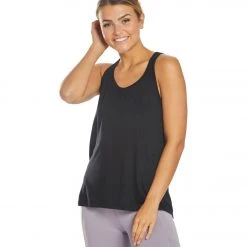 CLOTHING Balance Collection Swing Yoga Tank Black