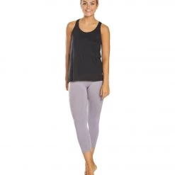 CLOTHING Balance Collection Swing Yoga Tank Black