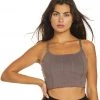 Free People Hanalei Yoga Crop Top Carbon 2 Free People Hanalei Yoga Crop Top Carbon