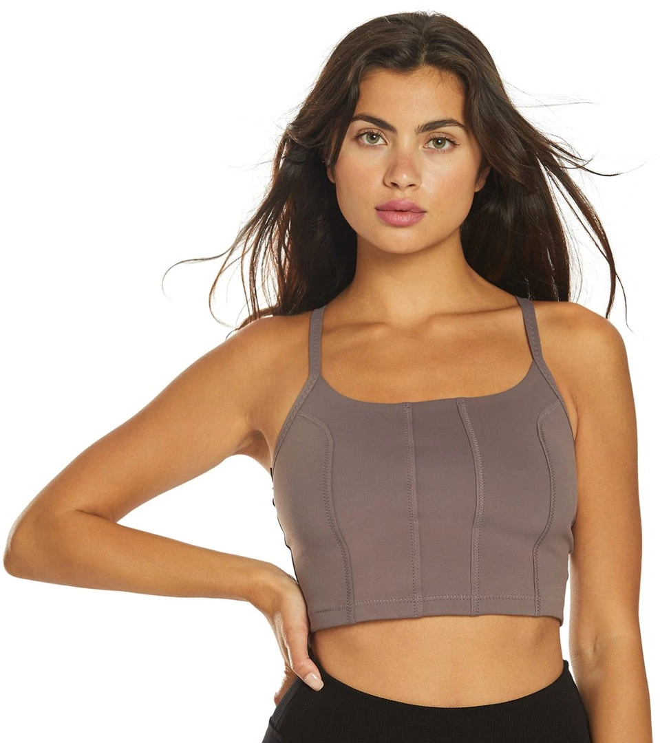 Free People Hanalei Yoga Crop Top Carbon 3 Free People Hanalei Yoga Crop Top Carbon