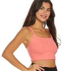 CLOTHING Free People Hanalei Yoga Crop Top Papaya