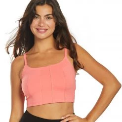 CLOTHING Free People Hanalei Yoga Crop Top Papaya