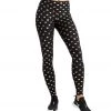 CLOTHING DYI Printed Signature Yoga Leggings Gold Hearts 2 CLOTHING DYI Printed Signature Yoga Leggings Gold Hearts