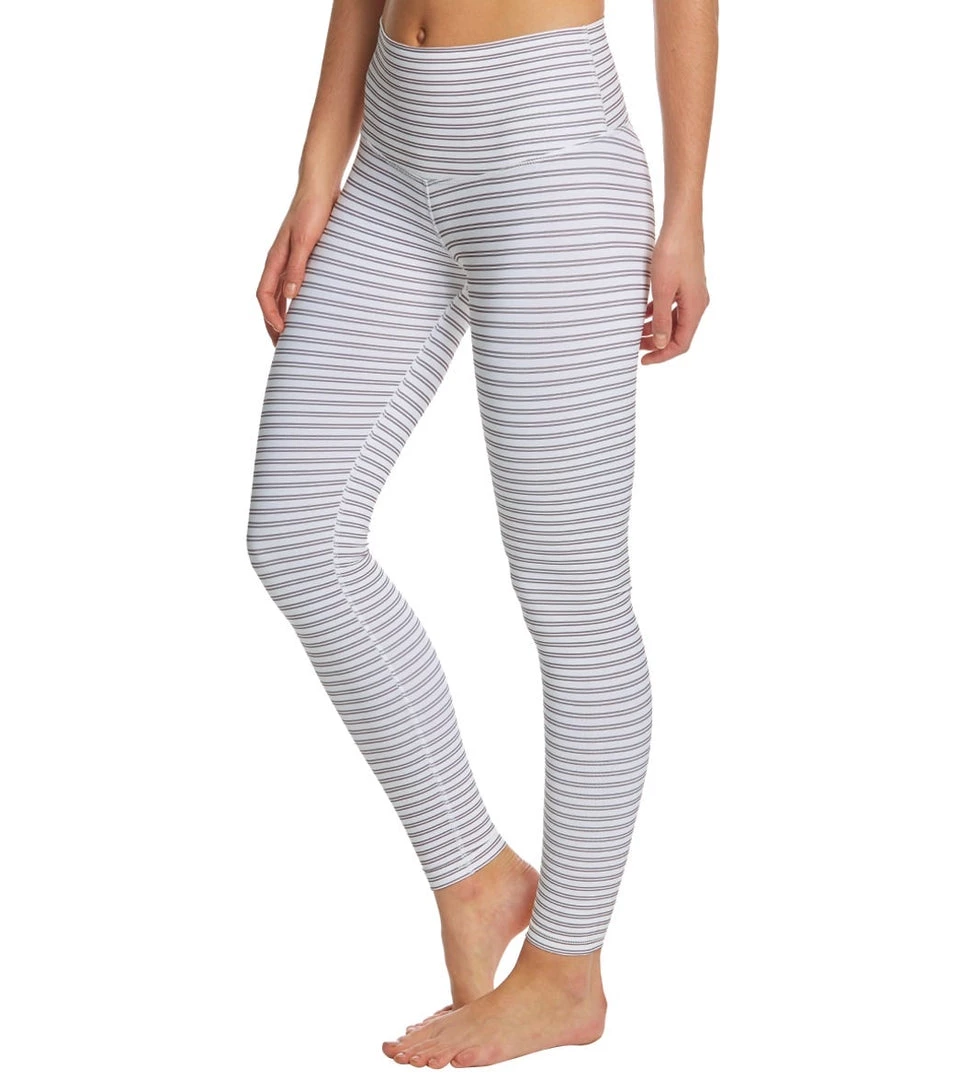 DYI Printed Signature Yoga Leggings Cacao/Pearl 4 DYI Printed Signature Yoga Leggings Cacao/Pearl