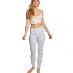 DYI Printed Signature Yoga Leggings Cacao/Pearl 25 DYI Printed Signature Yoga Leggings Cacao/Pearl