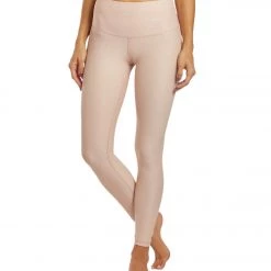 DYI Printed Signature Yoga Leggings Leopard Embossed/Himalayan Salt