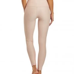 DYI Printed Signature Yoga Leggings Leopard Embossed/Himalayan Salt