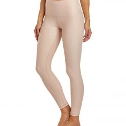 DYI Printed Signature Yoga Leggings Leopard Embossed/Himalayan Salt