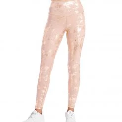 DYI Printed Signature Yoga Leggings Pinecone Slate/Champagne Foil 10 DYI Printed Signature Yoga Leggings Pinecone Slate/Champagne Foil