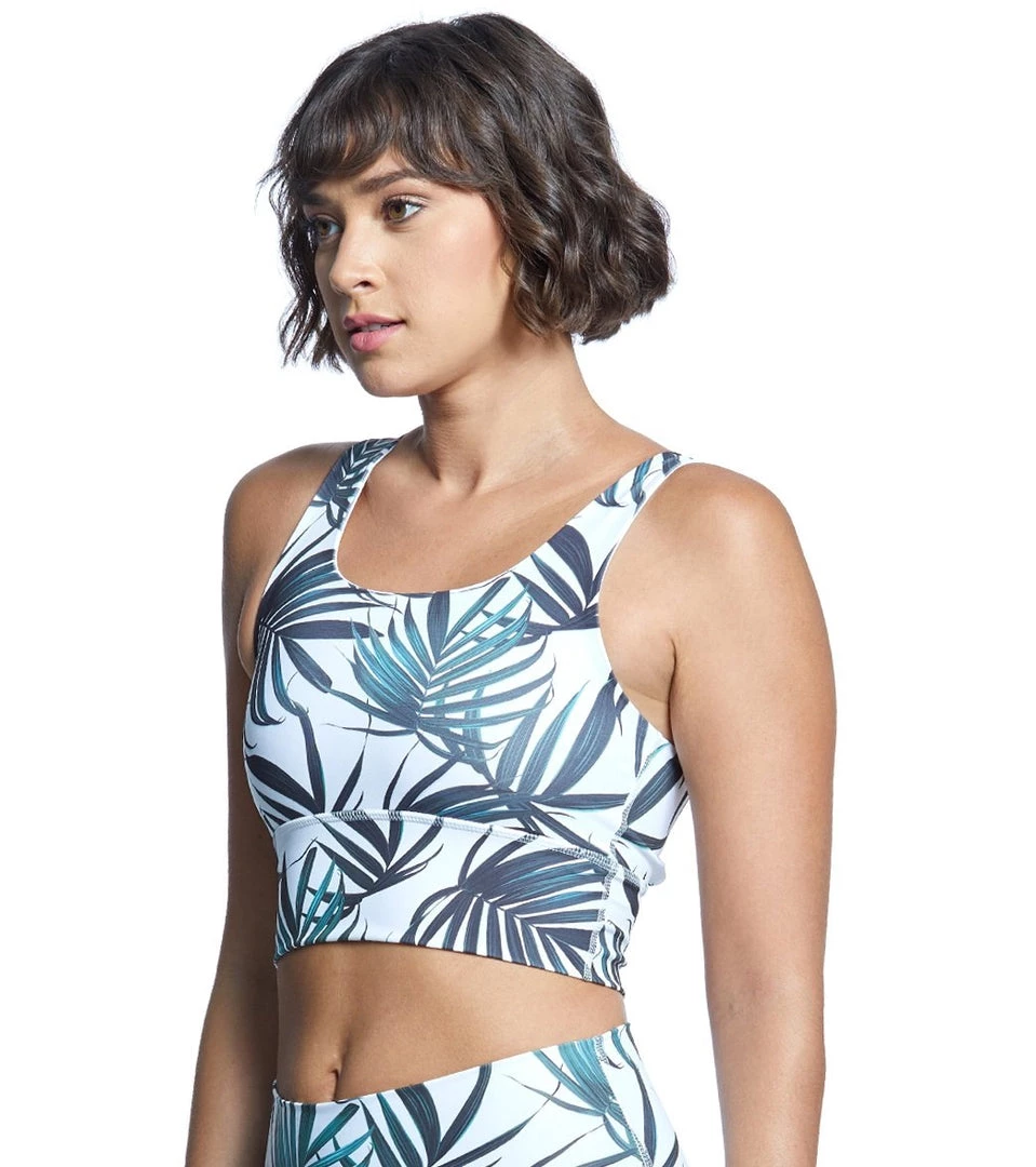 DYI Elevate Yoga Sports Bra Paired Palm CLOTHING 5 DYI Elevate Yoga Sports Bra Paired Palm CLOTHING