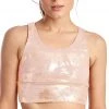 DYI Elevate Yoga Sports Bra Pinecone Slate/Champagne Foil