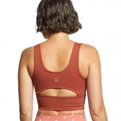 DYI Elevate Yoga Sports Bra Brick