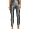 CLOTHING DYI High Waisted Shine Signature Yoga Leggings Nightfall