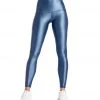 DYI High Waisted Shine Signature Yoga Leggings Chambray CLOTHING