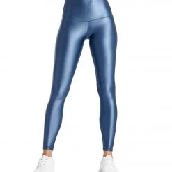 DYI High Waisted Shine Signature Yoga Leggings Chambray CLOTHING