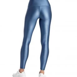 DYI High Waisted Shine Signature Yoga Leggings Chambray CLOTHING