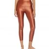 CLOTHING DYI High Waisted Shine Signature Yoga Leggings Brick