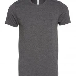 Bella + Canvas Men's Heather Jersey Tee Dark Grey Heather